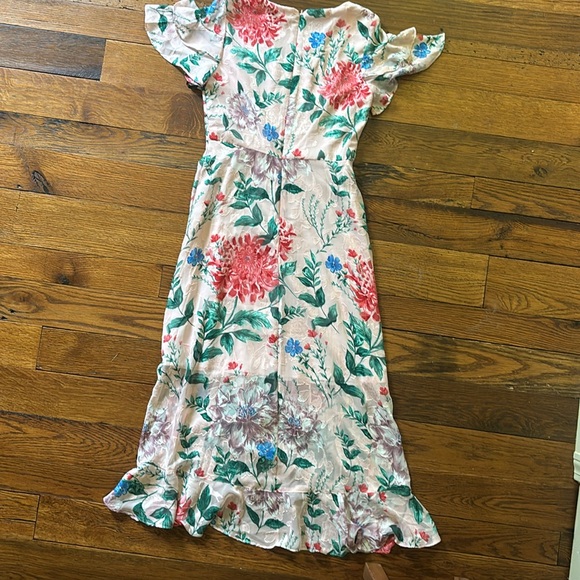 NWT Kensie Floral Midi Dress - Picture 5 of 7